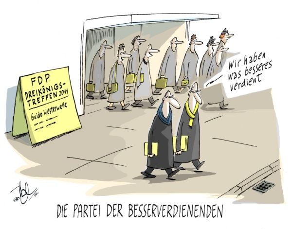 fdp partei der besserverdienenden