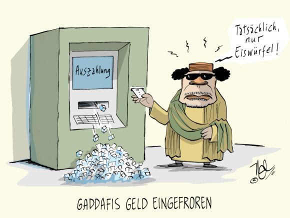 gaddafis geld