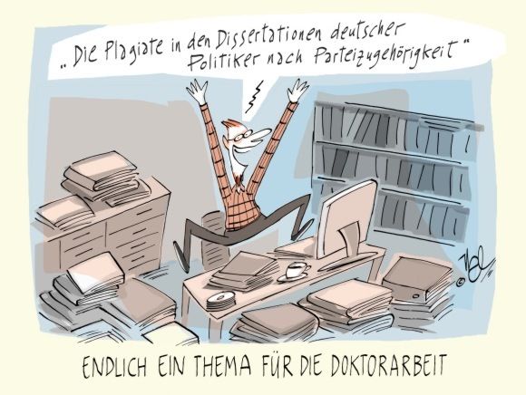 dissertation politiker plagiate