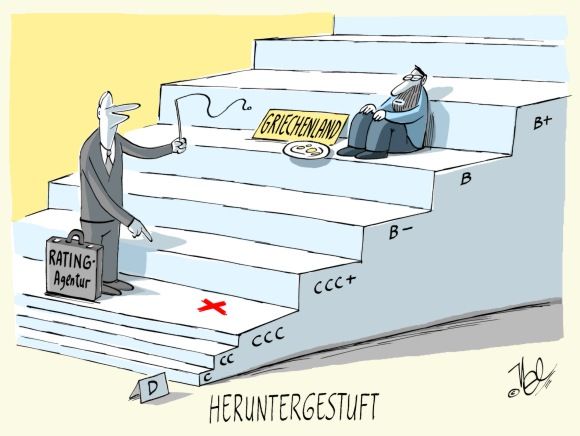 heruntergestuft