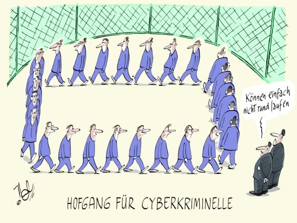 hofgang für cyberkriminelle