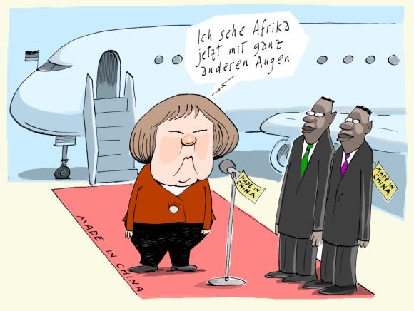 merkel afrika