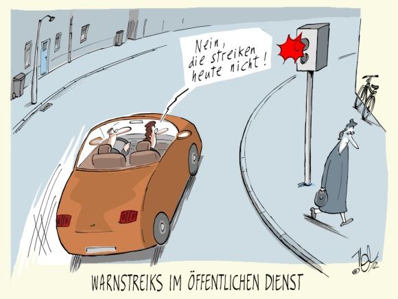 warnstreik im öffentlichen dienst