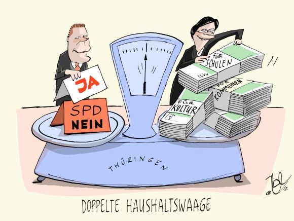 thüringen doppelter haushalt