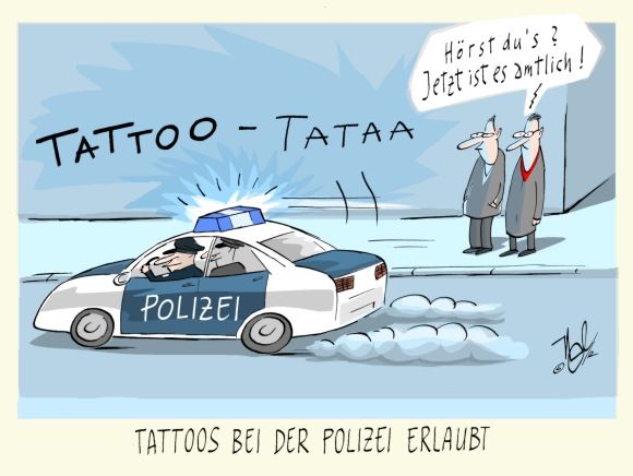 polizei tattoos