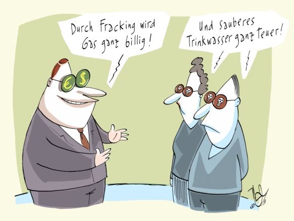 fracking gas trinkwasser