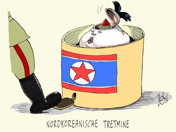 nordkoreanische tretmine