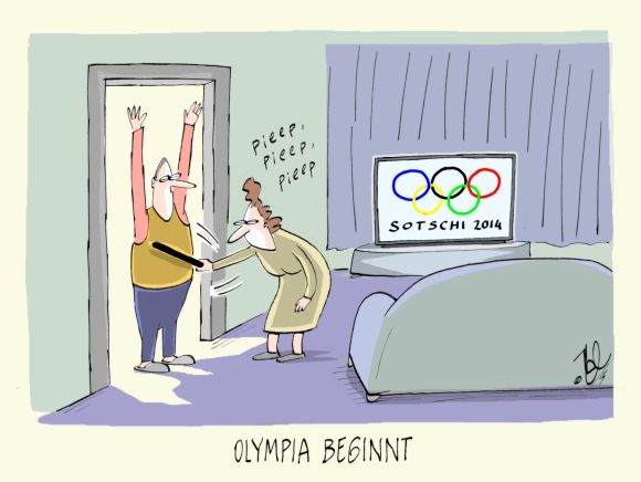 olympia beginnt