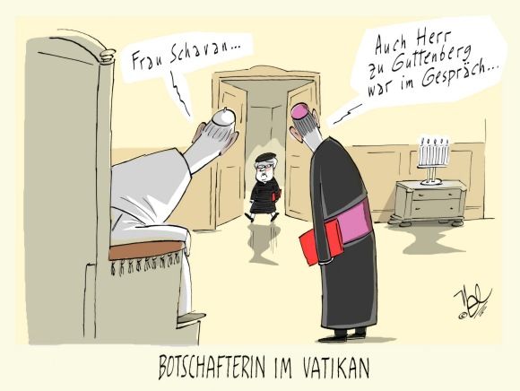 schavan botschafterin in vatikan