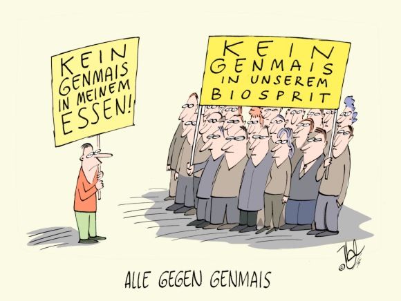 alle gegen genmais