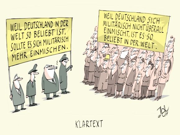 klartext deutschland militärisch