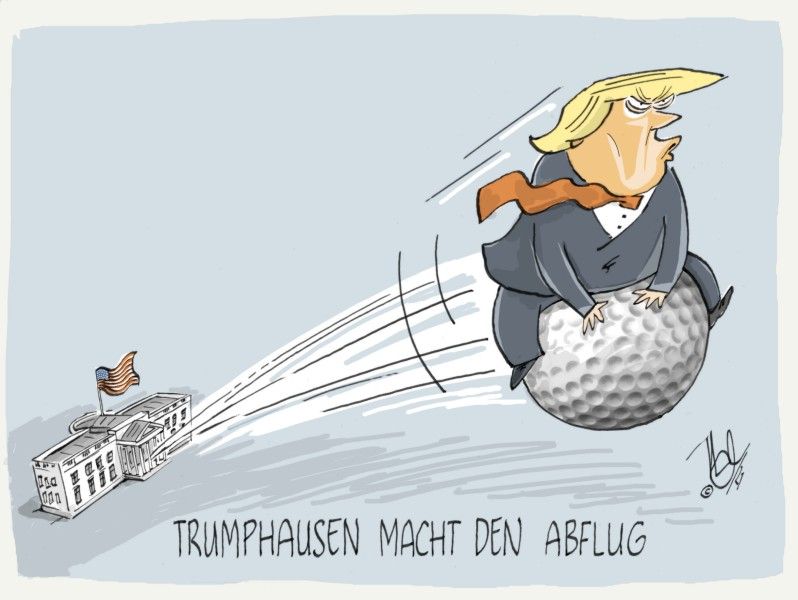 trump weißes haus trumphausen macht den abflug