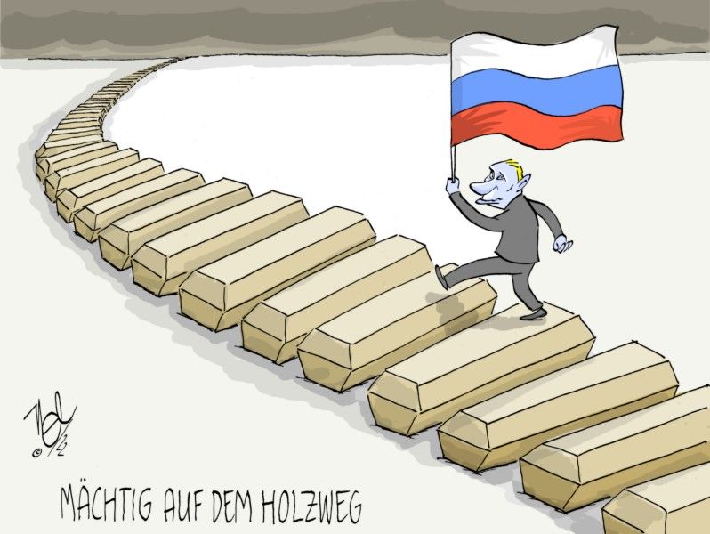 ukraine krieg putin russland auf dem holzweg