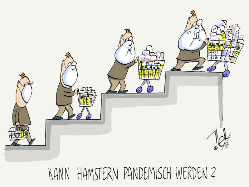 hamstern hamsterkäufe pandemie pandemisch