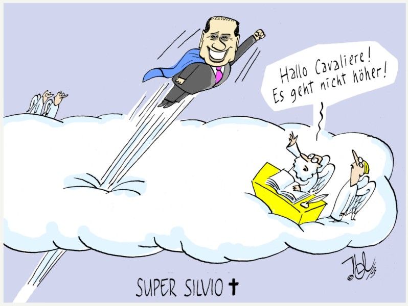 italien silvio berlusconi gestorben himmel super silvio