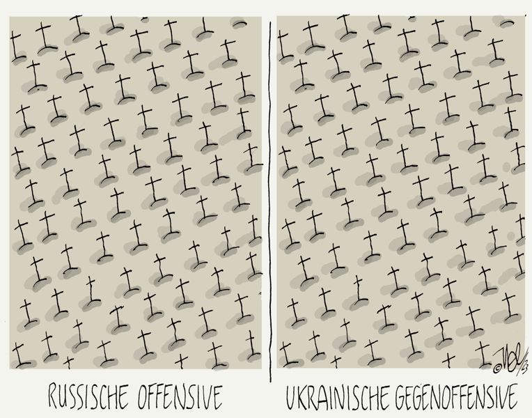 russische offensive ukrainische gegenoffensive