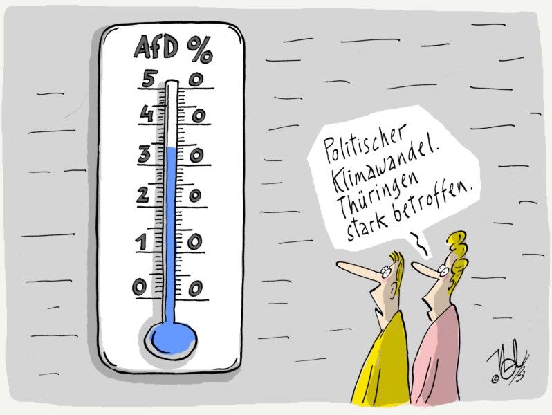 thüringen betroffen politischer klimawandel afd