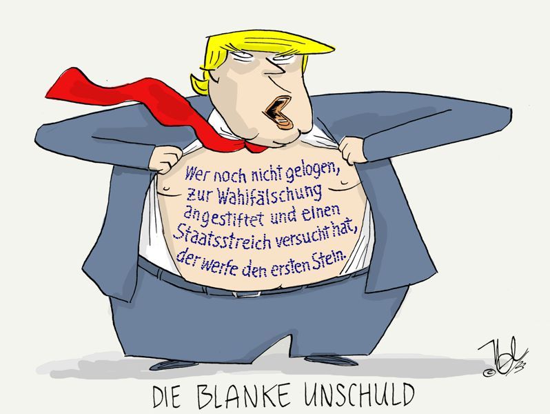 trump die blanke unschuld