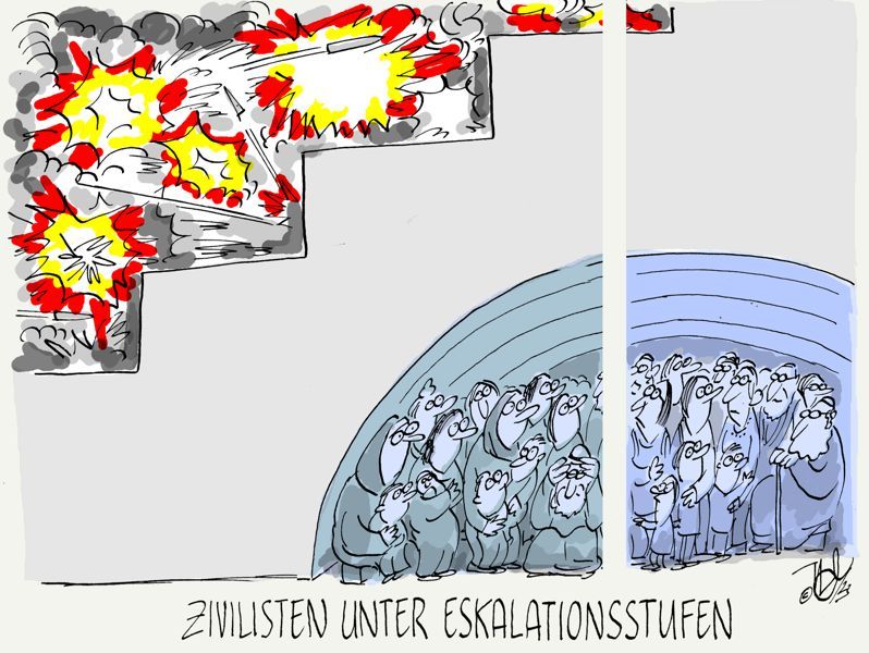 nahost konflikt eskalationsstufen zivilisten