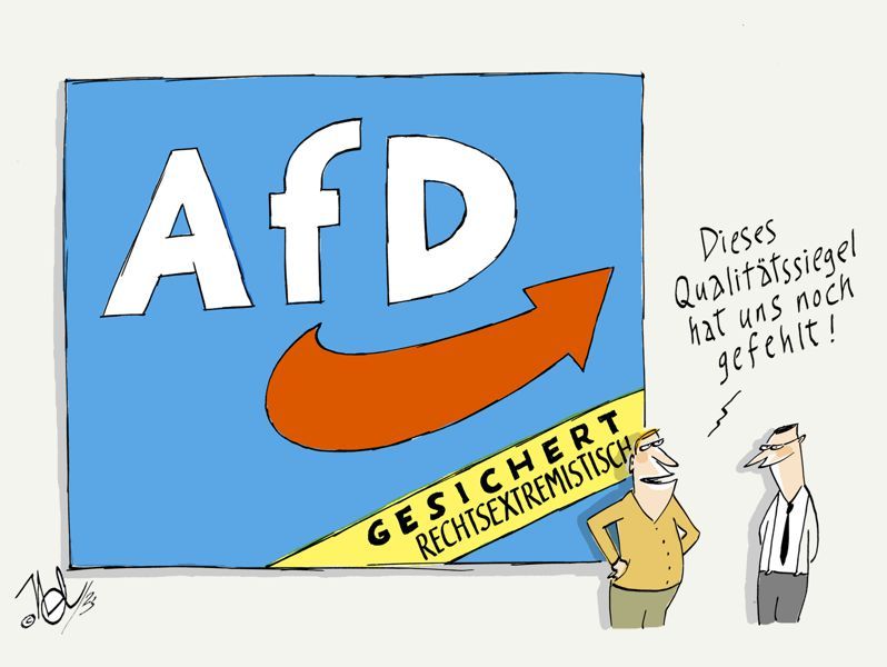 afd gesichert rechtsextremistisch qualitätssiege