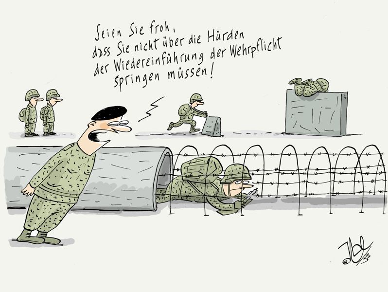 bundeswehr wehrpflicht wiedereinführung hürden