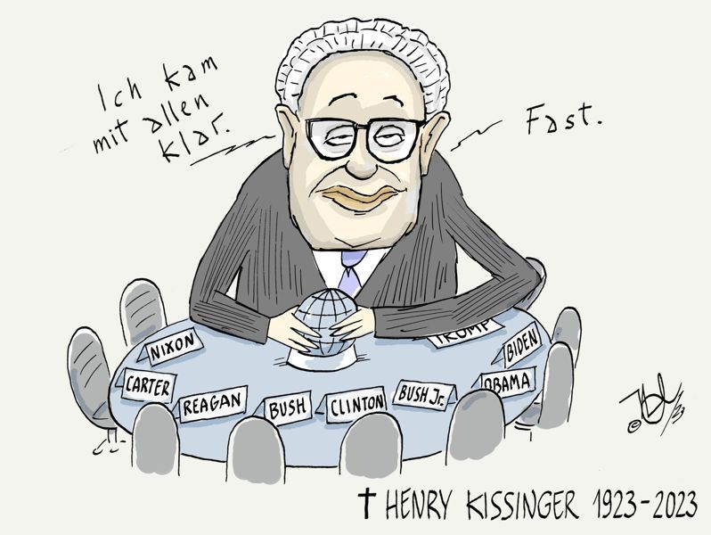 henry kissinger ex aussenminister gestorben us präsidenten