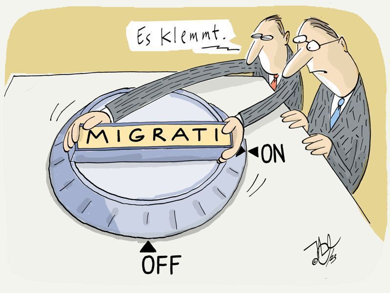 migration es klemmt schalter on off