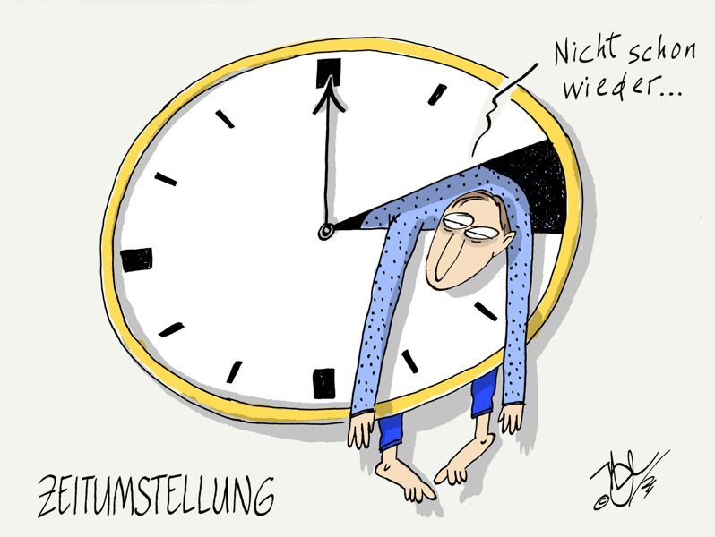 zeitumstellung uhr nicht schon wieder