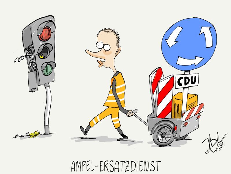 ampelbruch koalition merz cdu kreisverkehr ersatzdienst