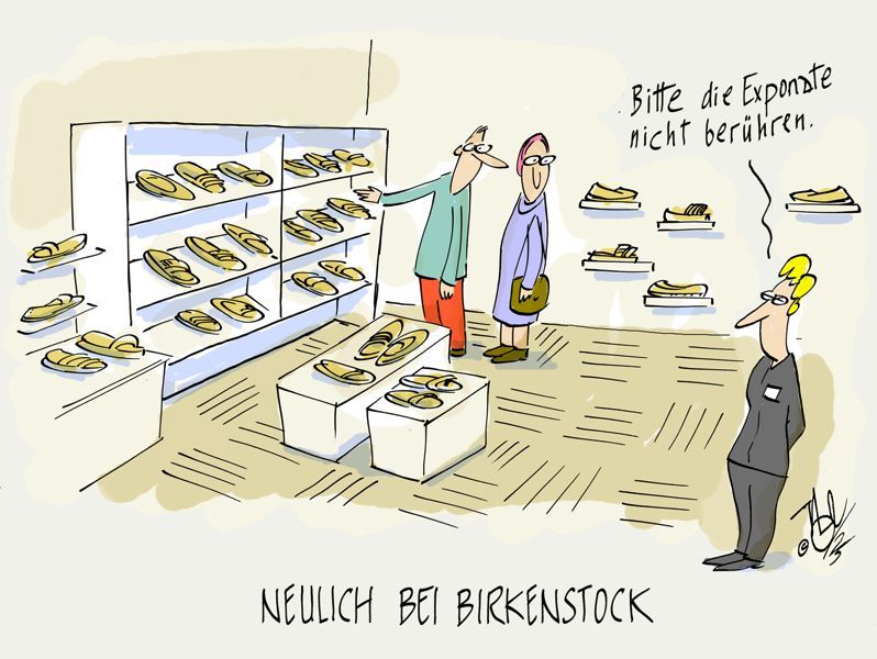 birkenstock laden kunst oder design mann frau