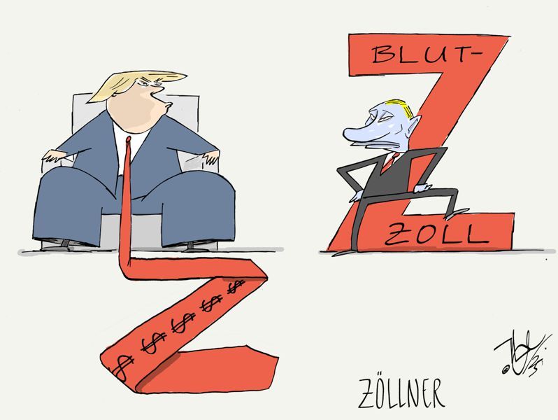 trump putin zöllner handelskrieg blutzoll